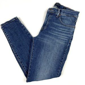 Lucky Brand Womens Ava Mid Rise Skinny Jean Size 10 30 Blue